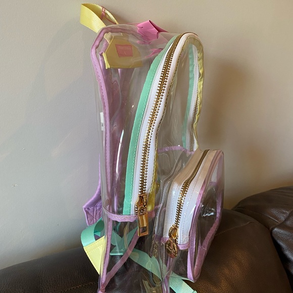 NWT Stoney Clover Lane clear backpack - Picture 3 of 3